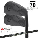 【在庫品即納】Sub 70 TAIII Forged Black Irons サブセブンティ アイアン6本セット(5I〜PW) Diamana Thump IR...