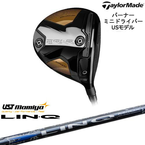 バーナー ミニドライバー(USモデル) BRNR MINI[DW]テーラーメイドTaylorMade LIN-Q BLUE EX リンク ブルー EX マミヤmamiya