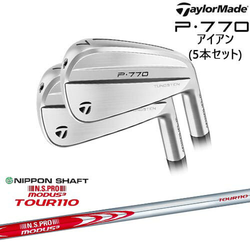 P770 IRON 5set(6I-PW) 2024ǯǥ[6P]ơ顼ᥤTaylorMade N.S.PRO MODUS...