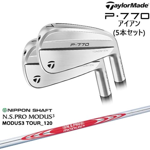 P770 IRON 5set(6I-PW) 2024ǯǥ[6P]ơ顼ᥤTaylorMade N.S.PRO MODUS...