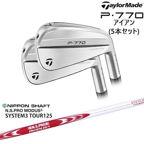 P770 IRON 5set(6I-PW) 2024ǯǥ[6P]ơ顼ᥤTaylorMade N.S.PRO MODUS...