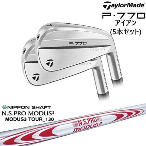 P770 IRON 5set(6I-PW) 2024ǯǥ[6P]ơ顼ᥤTaylorMade N.S.PRO MODUS...