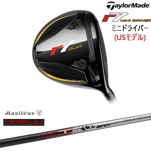 OVDr7 QUAD MINI DRIVER ߥ˥ɥ饤С USǥ[FW]ơ顼ᥤTaylorMade TFW ƥե֥塼 Basileus Х쥦 ȥ饤ե