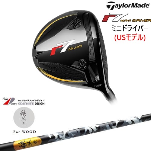 OVDr7 QUAD MINI DRIVER ߥ˥ɥ饤С USǥ[FW]ơ顼ᥤTaylorMade   եå TITIBU2  եȥǥ