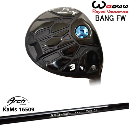 【OVDカスタム】Waoww BANG フェアウェイウッド[FW]ワオWAOWW 16509 ARCH GOLF アーチゴルフジャパン