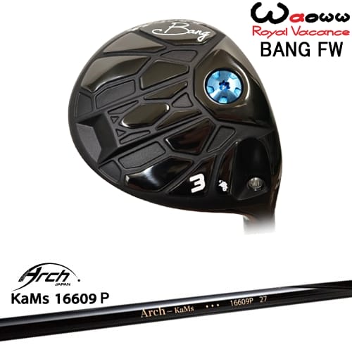 【OVDカスタム】Waoww BANG フェアウェイウッド[FW]ワオWAOWW 16609P ARCH GOLF アーチゴルフジャパン