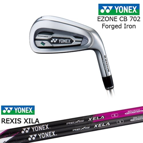【岩井ツインズ】ヨネックス EZONE CB702 フォージドアイアン単品(4I、5I)[IR] REXIS XELA レクシス キセラ YONEX ヨネックス その1