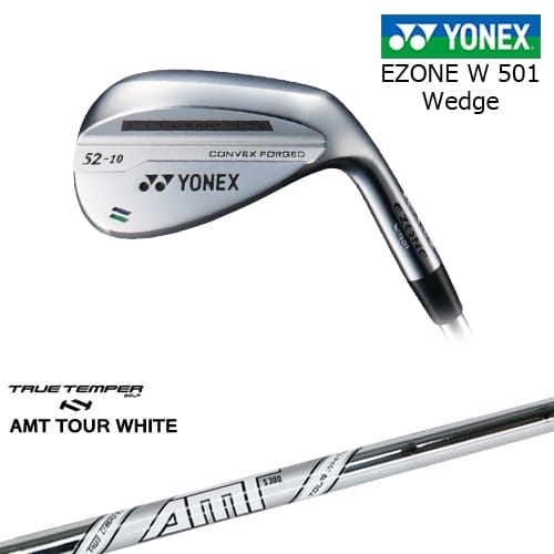 【岩井ツインズ】【工房カスタム】EZONE W501 ウェッジ[WD]ヨネックスYONEX AMT TOUR WHITE ツアーホワイトTRUE TEMPER その1