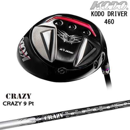 KODO DRIVER 460 ư ɥ饤С[DW]ZERO GOLF CRAZY 9 PtCRAZY쥤