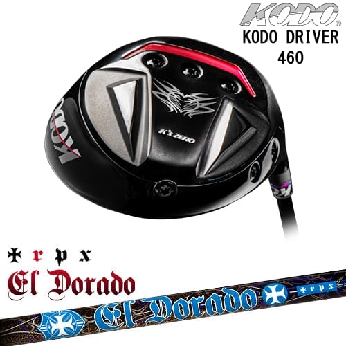 KODO DRIVER 460 鼓動 ドライバー[DW]ゼロゴルフZERO GOLF EL・DORADO エルドラド TRPX