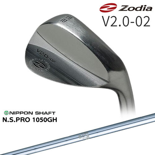 【軟鉄鍛造ウェッジ】V20-02 52-56-58[WD]ゾディアZODIA N.S.PRO 1050GH 日本シャフト 1