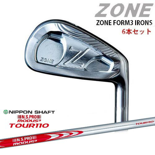 ZONE FORM3 IRONS #5PW(6ܥå) N.S.PRO MODUS3 TOUR110 ⡼3ĥ110 ܥ...