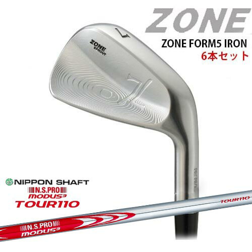 ZONE FORM5 IRONS #5PW(6ܥå) N.S.PRO MODUS3 TOUR110 ⡼3ĥ110 ܥ...