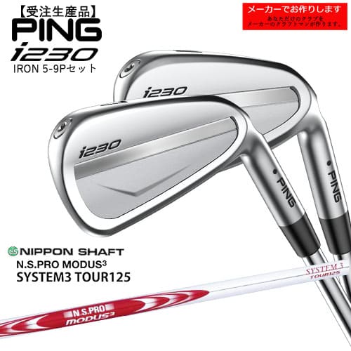 ڼPING ԥ i230 IRON 5-9PW 6ܥå /N.S.PRO_MODUS3_SYSTEM3_TOU...