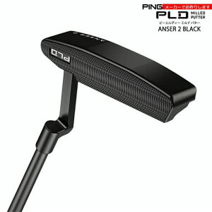 【受注生産】ピン PING PLD MILLED PUTTER ピーエルディー ミルド パター/ANSER2マットブラック 左あり/メーカーカスタム/2023年4月6日発売