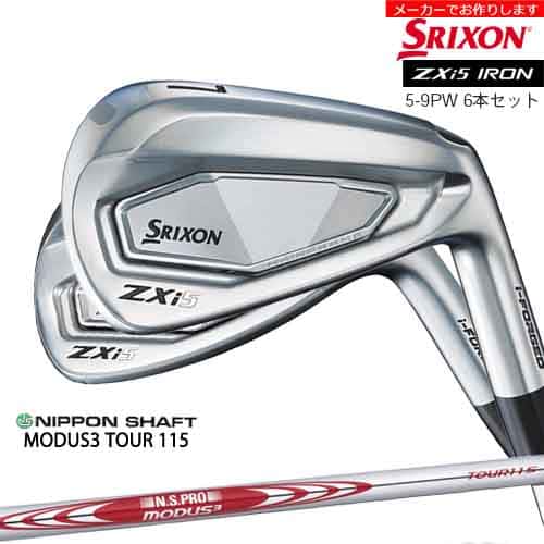 ڼۥꥯ ZXi5 IRON  5-PW 6ܥå SRIXON/N.S.PRO MODUS3 TOUR115/...