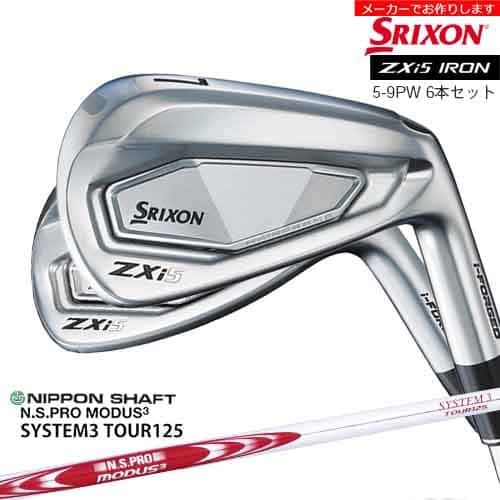 ڼۥꥯ ZXi5 IRON  5-PW 6ܥå SRIXON/N.S.PRO MODUS3 SYSTEM3 TO...