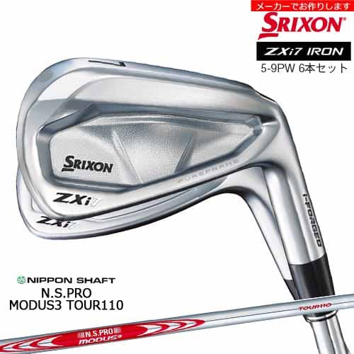 ڼۥꥯ ZXi7 IRON  5-PW 6ܥå SRIXON/N.S.PRO MODUS3 TOUR 110/...