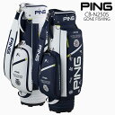 【予約】【数量限定】PING ピン CB-N2505 GONE FISHING 38656 キャディバッグ 9型 口枠5分割 フルオープンポケット