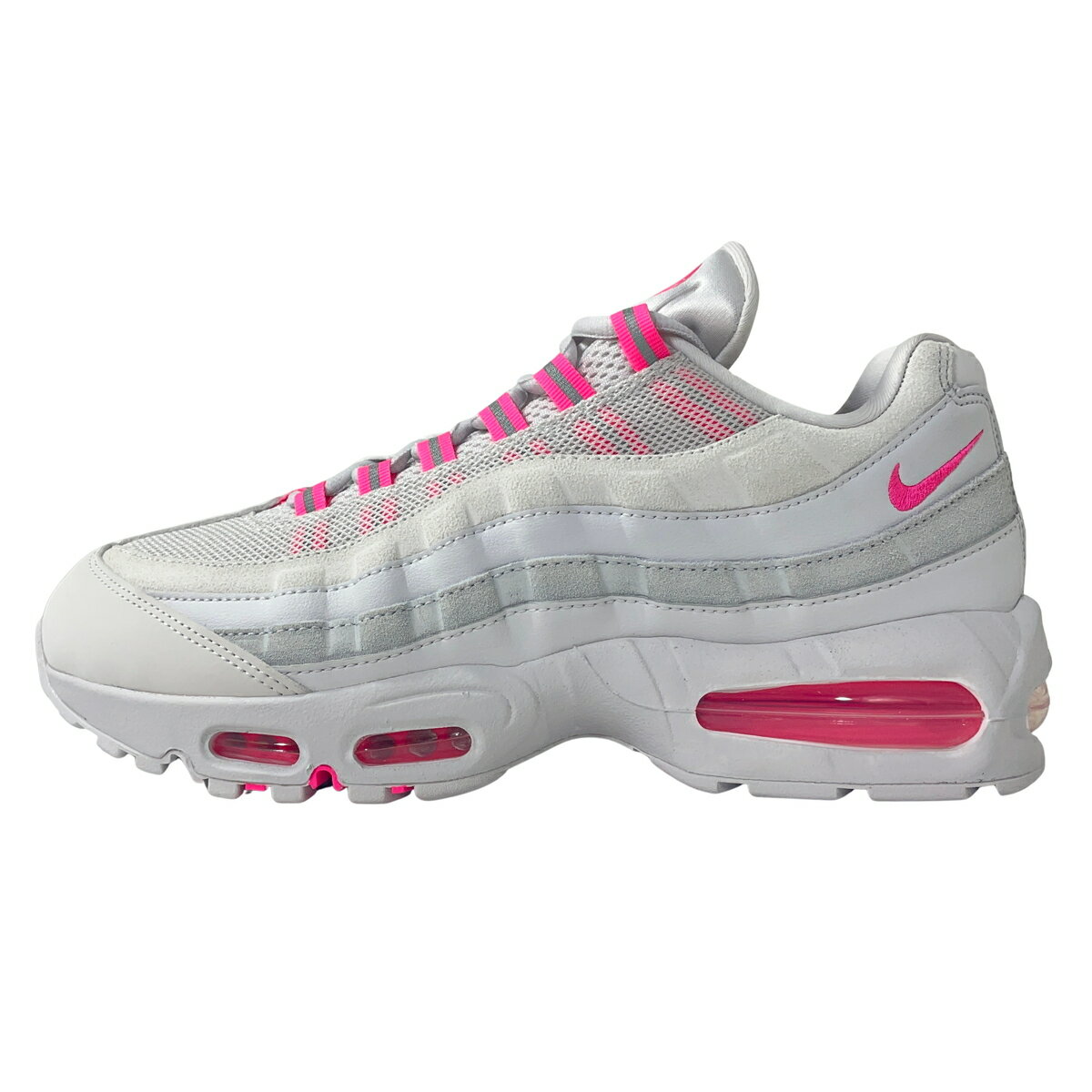 未使用品 ナイキ NIKE W AIR MAX 95 OG Big Bubble Vast Grey Hyper Pink エアマックス ビッグバブル IB6396-002 ウィメンズ 29cm 【A0】