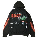 【中古】セントマイケル SAINT MICHAEL for Cali Thornhill DeWitt TOKYO OLYMPICS Pullover Hoodie GR8限定 パーカー L / XL 【A3】