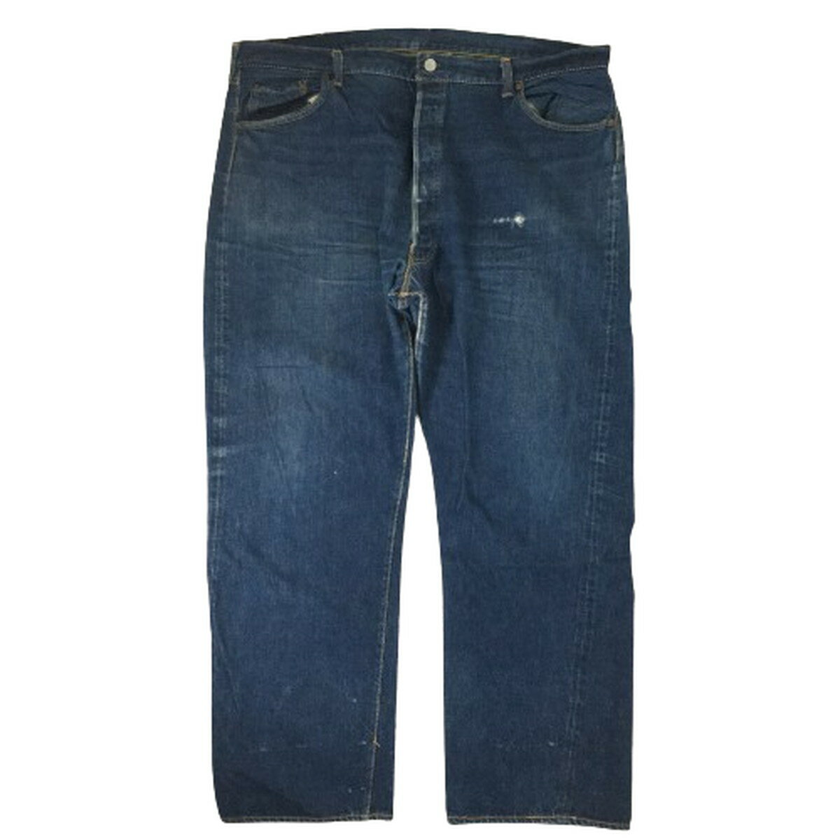 【中古】LEVI'S リーバイス 501XX 60s ギャラ無し ビンテージ デニム ヴィンテージ 実寸W44 【A0】