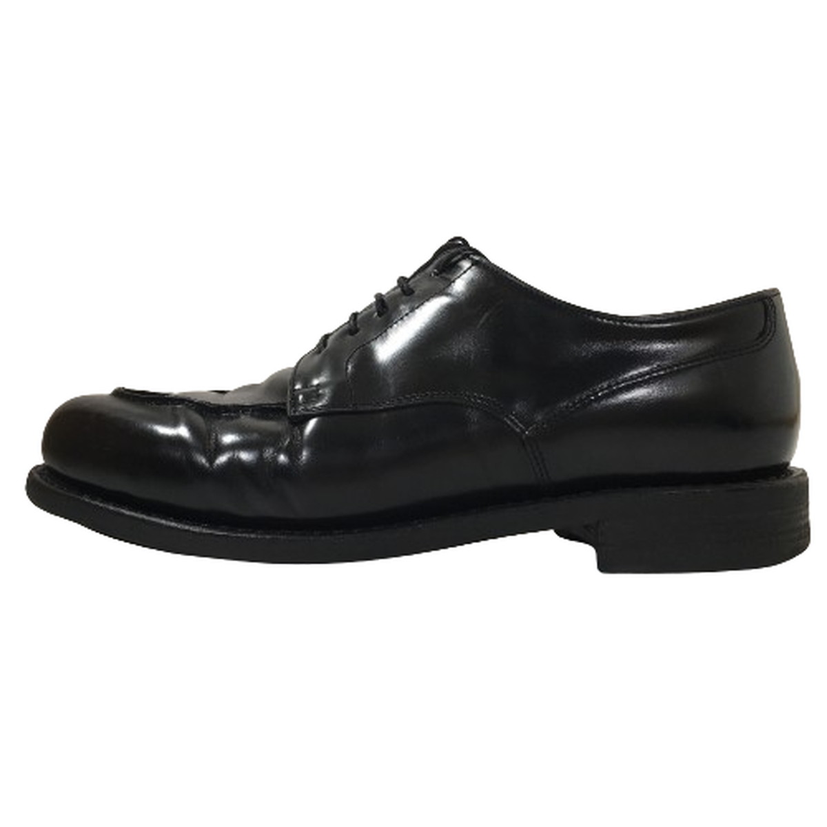 Paraboot パラブーツ CHAMBORD シャンボード ドレス レザーシューズ ブラック US8.5 27cm 【中古】【A0】