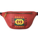 GUCCI グッチ ウエストバッグ ボディバッグ シェリーライン Print Small Belt Bag Red 527792 【中古】【A0】