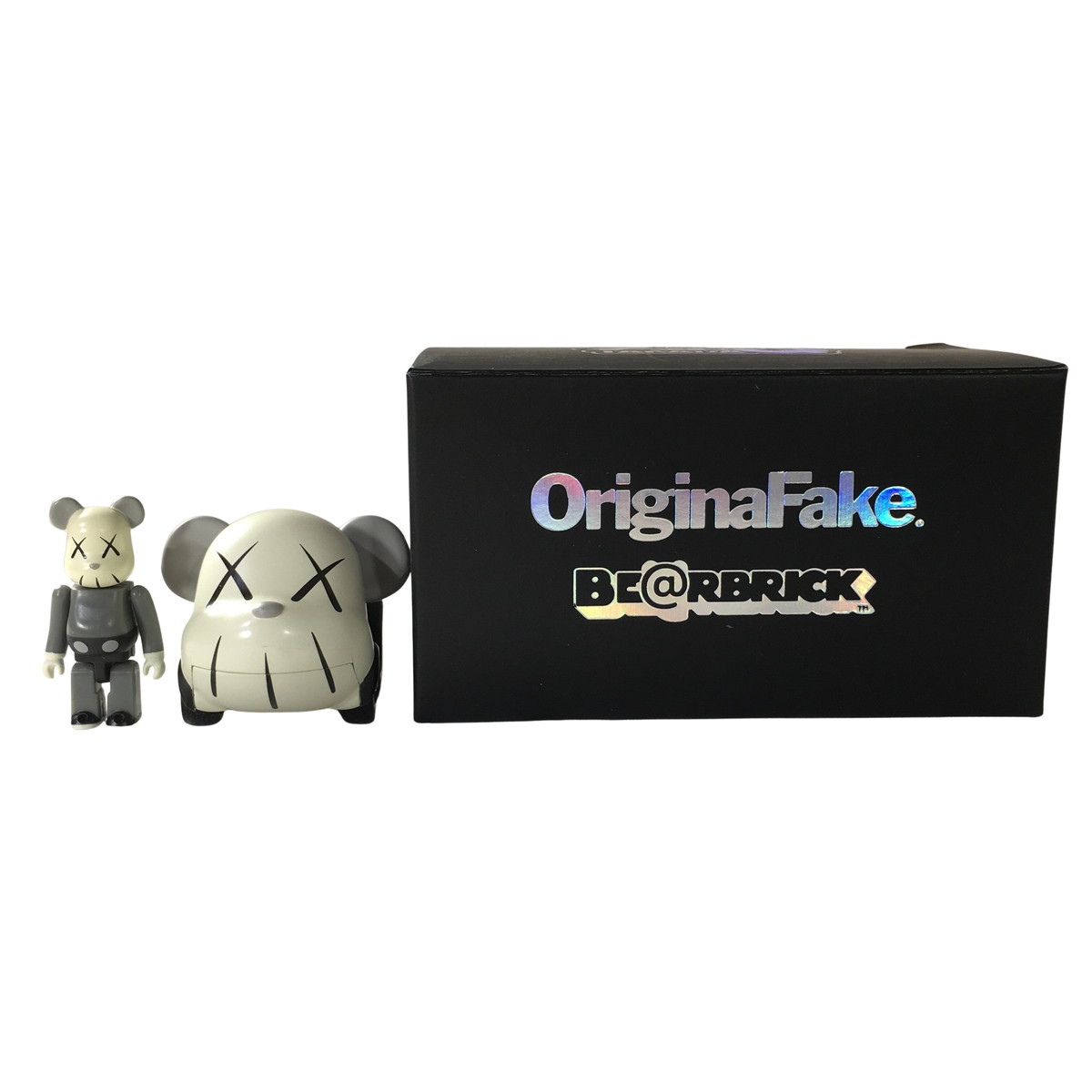 BE@RBRICK Original Fake KAWS チョロQ ベアブリック タカラトミー TAKARA TOMY オリジナルフェイク 【中古】【A0】