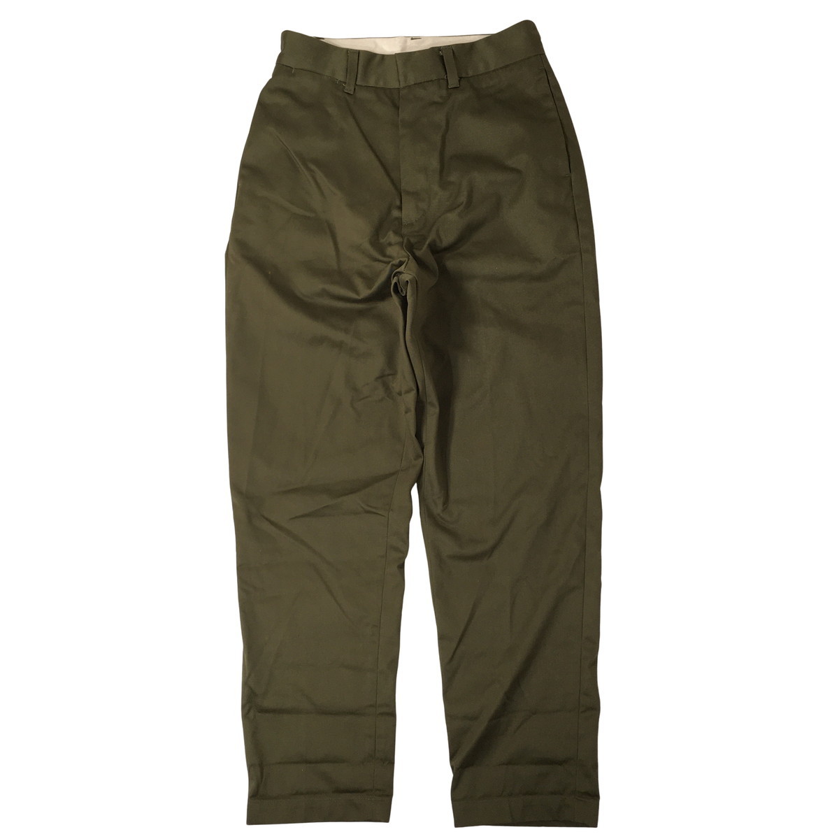 樂天商城 - DELUXE デラックス ワークパンツ トラウザー カーキ 36 S 【中古】【A9】