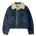 70s 80s Lee STORM RIDER リー ストームライダー ボア デニムジャケット ランチ ジャケット 【中古】【A3】(4)