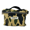 A BATHING APE ア ベイシング エイプ ポーチ ベイプ カモフラ 迷彩 BAPE CAMO 【中古】【A0】