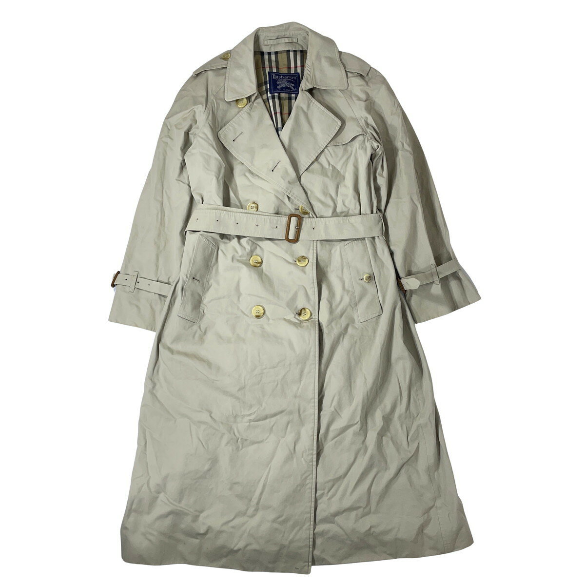 【BURBERRY】lady's トレンチコート チェックwool ドレスシャツ 楽天市場】トレンチコート バーバリー ノバチェックの通販