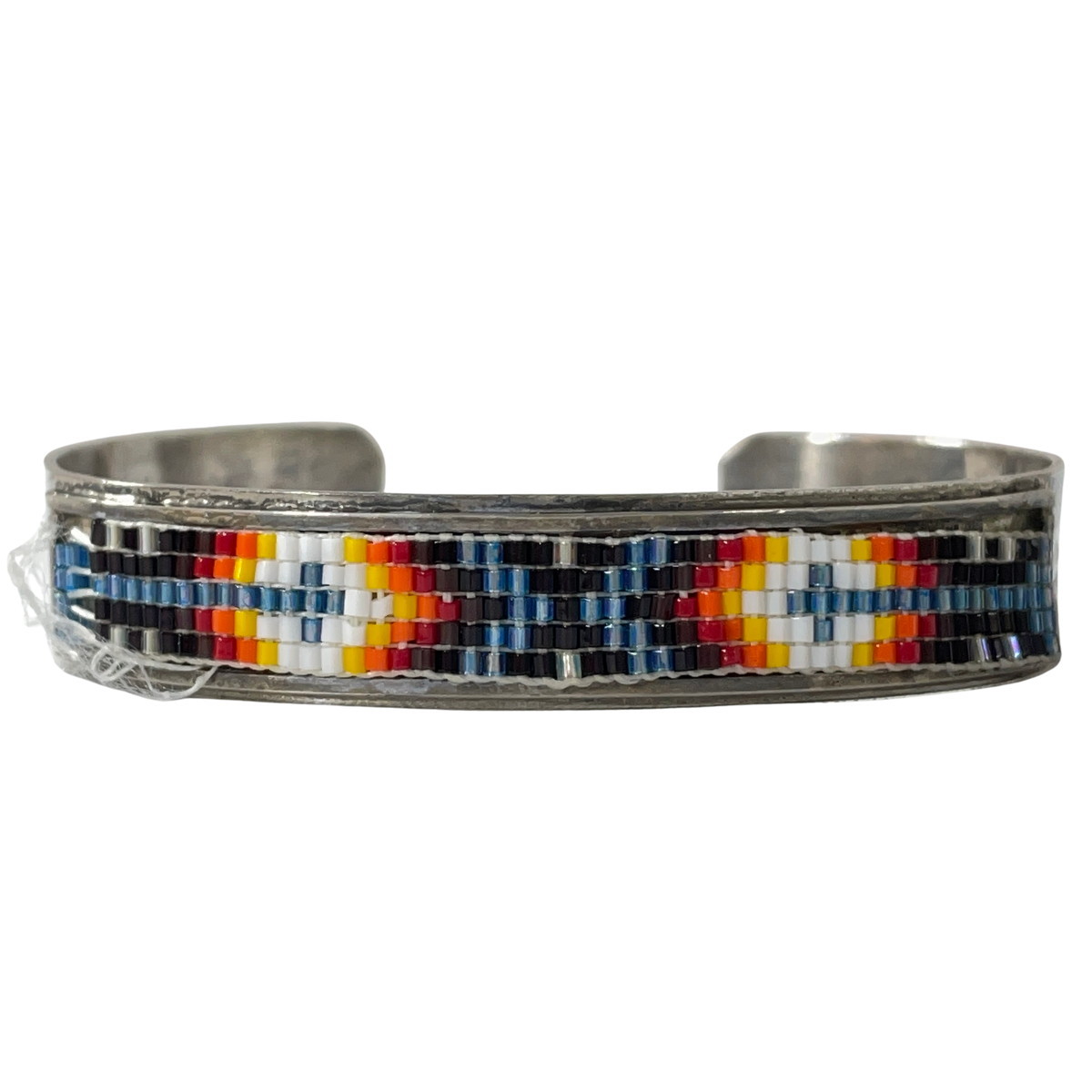 【中古】ビーズバングルブレスレット A0