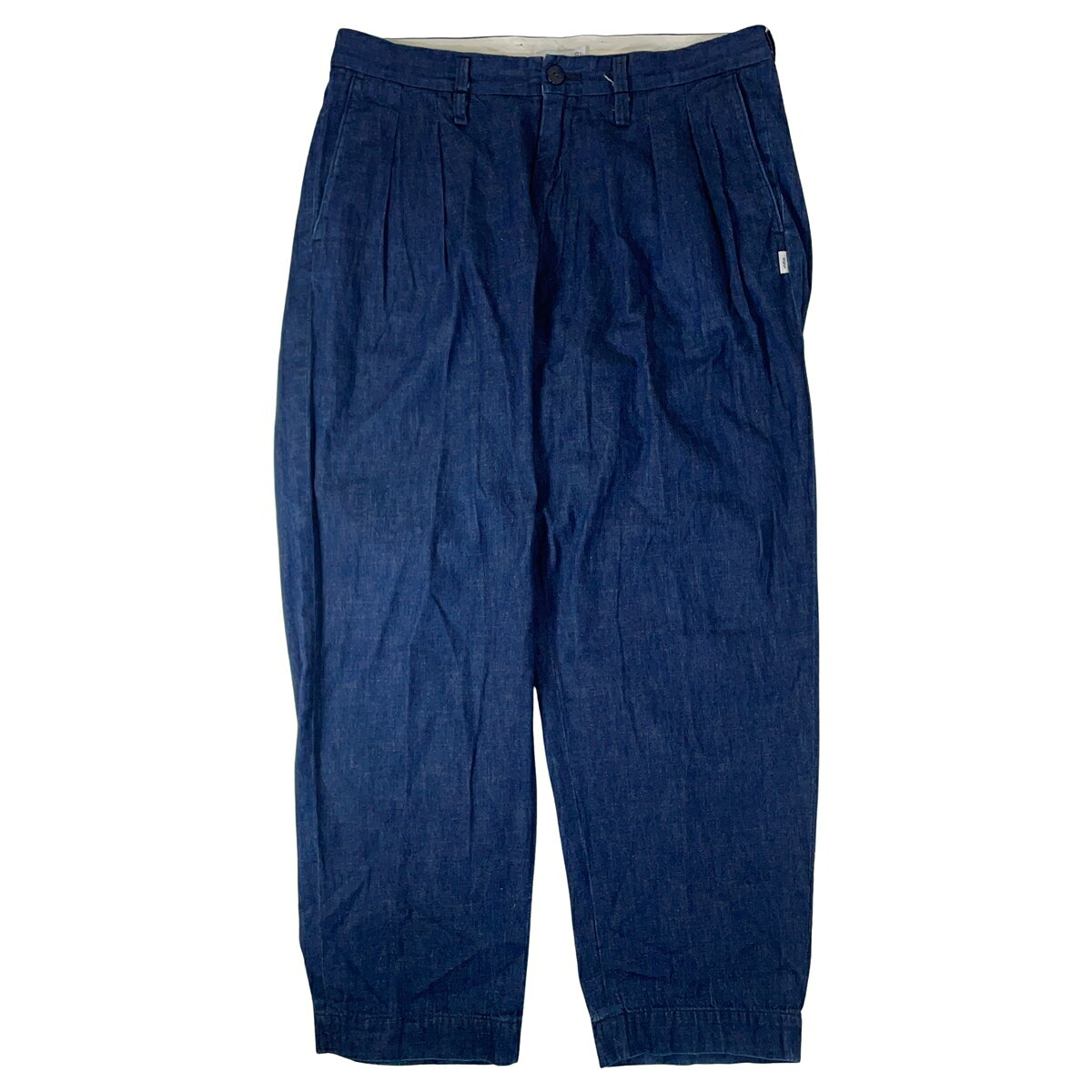 樂天商城 - ダブルタップス Wtaps Tuck 02 Trousers Denim デニム パンツ トラウザーズ 181TQDT-PTM02 03 L 【中古】【A0】