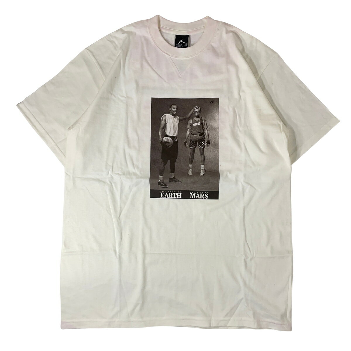 樂天商城 - AIR JORDAN エア・ジョーダン スパイク・リー プリントTシャツ ホワイト 白 M 【中古】【A2】