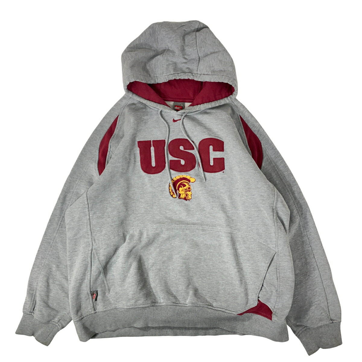 樂天商城 - ナイキ NIKE USC パーカー グレー 灰色 L 【中古】【A1】