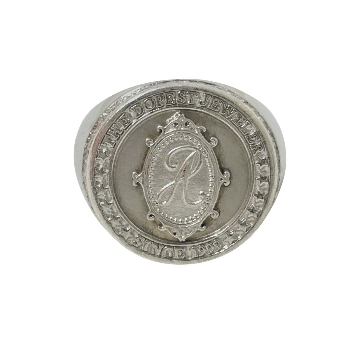 樂天商城 - AVALANCHE アヴァランチ ロゴ印台リング SILVER 1-11004-01 25号 【中古】【A0】