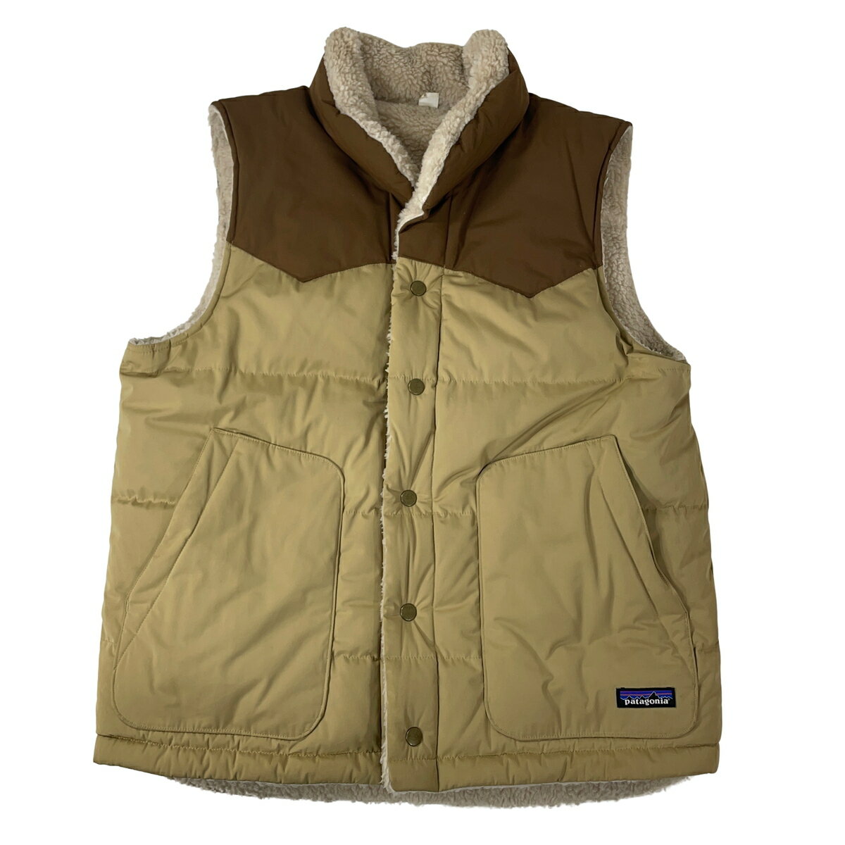 樂天商城 - Patagonia パタゴニア ビビー ダウンベスト リバーシブル REVERSIBLE BIVY DOWN VEST STY 27588 M 【中古】【A3】