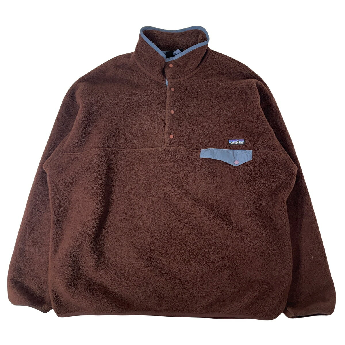 Patagonia パタゴニア シンチラスナップT 25450 茶 02年製 XXL 