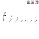富士工業(Fuji工業) ガイドセット T-KLSG20H81 チタンSiCウルトラライト〜ライトスピンングK-Rコンセプトセット 富士工業(Fuji工業) ガイドセット T-KLSG20H81 チタンSiCウルトラライト〜ライトスピンングK-Rコンセプトセット