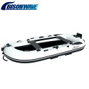 バイソンウェーブ ゴムボート 4人乗り BWE300Light-TS エアーフロアモデル 2馬力対応 釣り BISONWAVE