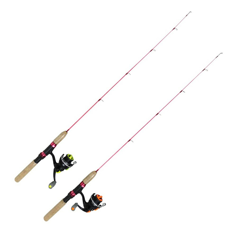 ワカサギ竿リールセット ライン付き ワカサギ90スピニングセット(ワカサギショット90+チビスピンST2)