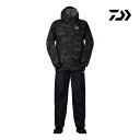 ダイワ レインウェア DR-3324 RAINMAX コンパクトレインスーツ ブラックカモ ラージサイズ DAIWA