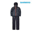 シマノ レインウェア RB-057X ベーシックインサレーション レインスーツ 01 チャコール SHIMANO
