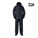 ダイワ レインウェア DR-3025 RAINMAX アングラーズライトレインスーツ ブラック ラージサイズ DAIWA