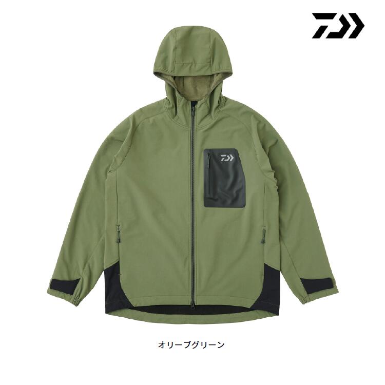ダイワ 防寒アウター DJ-9325 STORMFLEECE ウィンドブロックジャケット オリーブグリーン DAIWAのサムネイル