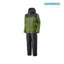 シマノ 防寒レインスーツ RB-057X ベーシックインサレーション レインスーツ 01 カーキ レディース SHIMANO