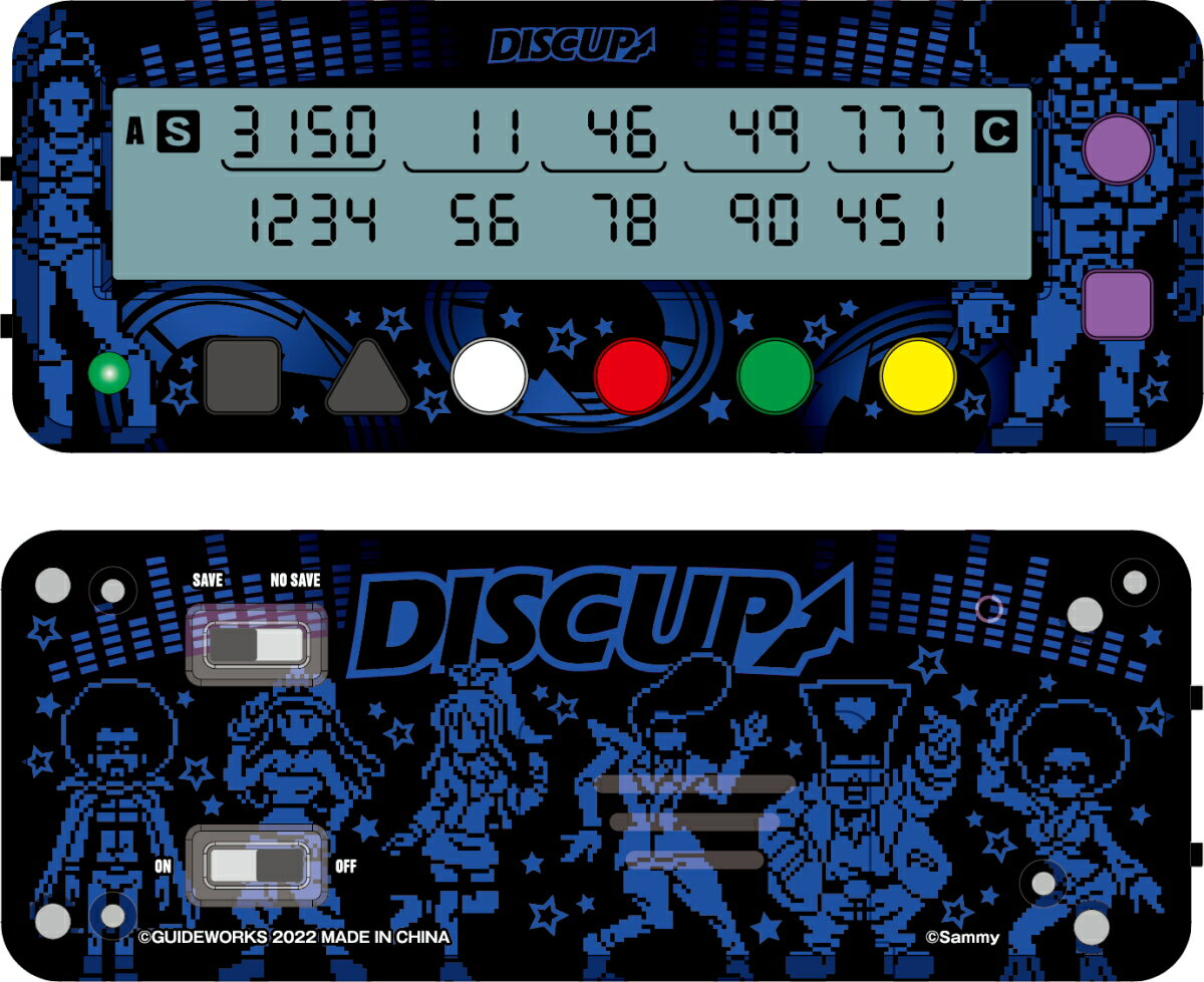 勝ち勝ちくんクリア ディスクアップ2 青ドットバージョン DISC UP カチカチくん 小役カウンター 子役カウンター