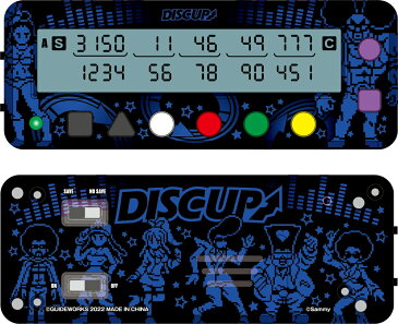 勝ち勝ちくんクリア ディスクアップ2 青ドットバージョン DISC UP カチカチくん 小役カウンター 子役カウンター